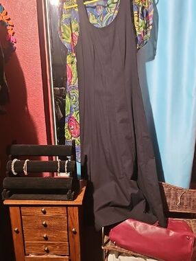 A New Day Black Sleeveless Maxi Dress